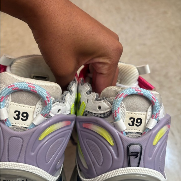 Balenciaga Multicolor Athletic Sneakers - Picture 4 of 4